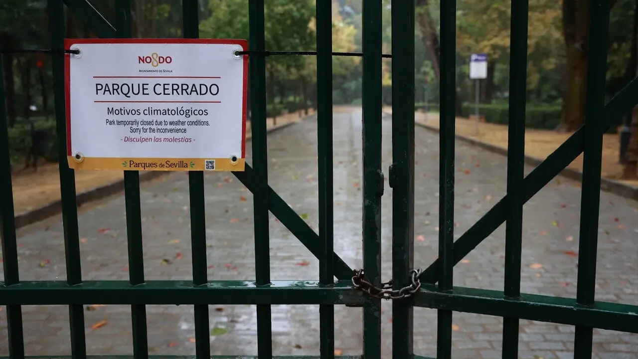  Parque Mar&iacute;a Luisa cerrado. | EP. 