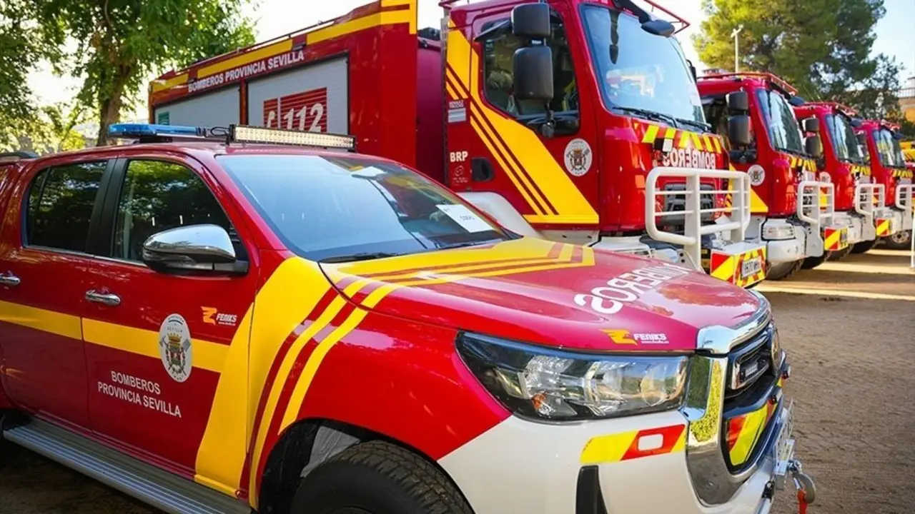 Bomberos de la Diputaci&oacute;n de Sevilla. | EP. 
