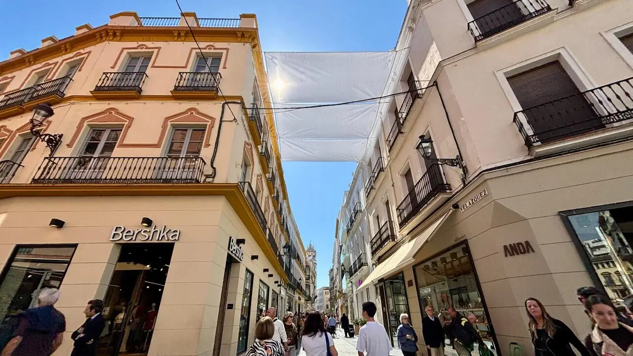  Las zonas de sombra en el centro hist&oacute;rico de Sevilla ser&aacute;n m&aacute;s este verano. | AYTO. 