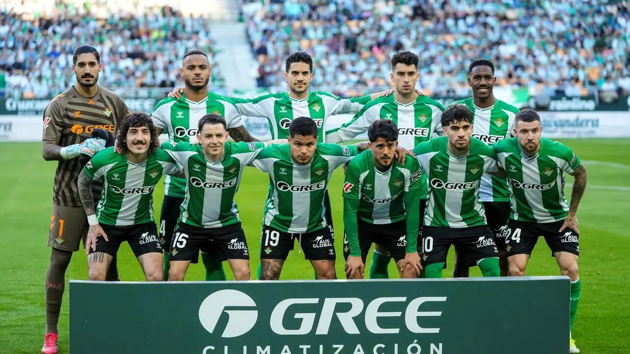  Once titular del Real Betis Balompi&eacute;n en la &uacute;ltima jornada de LaLiga ante el Celta de Vigo. | Joaqu&iacute;n Corchero/EP 
