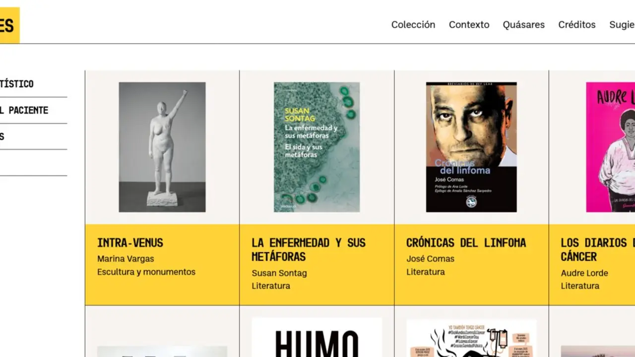  Algunos de ejemplos de la Colecci&oacute;n Qu&aacute;sares. | web 