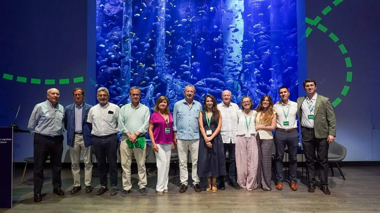  El Consejo Provincial y representantes de la asociaci&oacute;n en Sevilla. | AEEC 