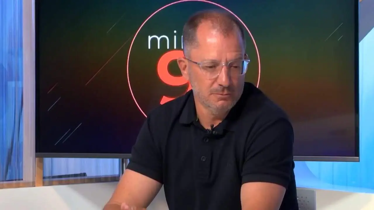  Jos&eacute; Juan Romero, entrenador del Ceuta, en el programa Minuto 91 Sevilla. | 7TV Sevilla 