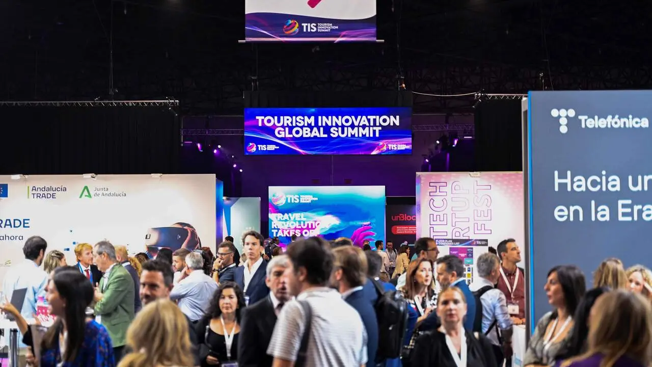  Archivo - Imagen de archivo de una edici&oacute;n del TIS celebrado en Sevilla |&nbsp;TOURISM INNOVATION SUMMIT 