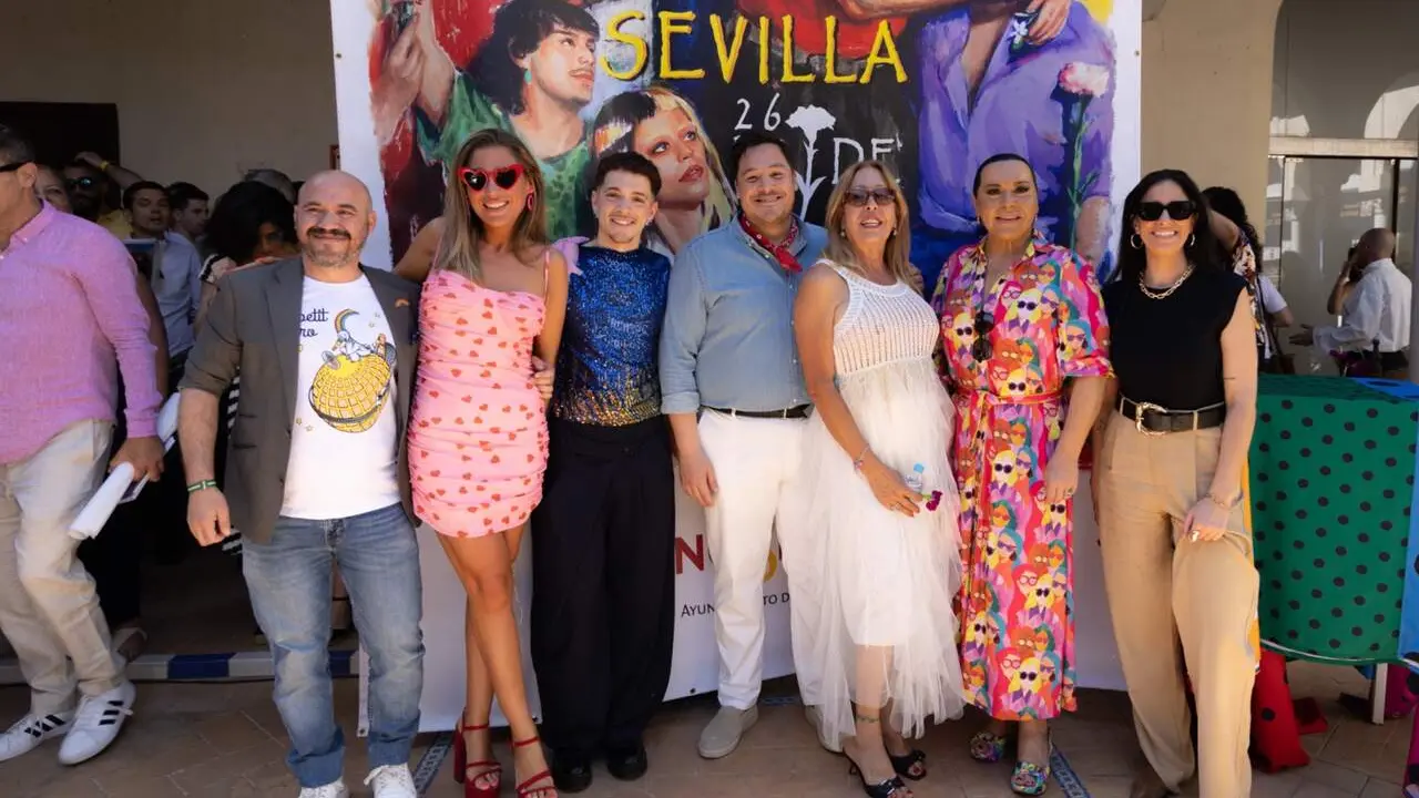  El delegado de Igualdad en el Ayuntamiento de Sevilla, Jos&eacute; Luis Garc&iacute;a, en la presentaci&oacute;n de los actos del Pride |&nbsp;AYTO. DE SEVILLA 