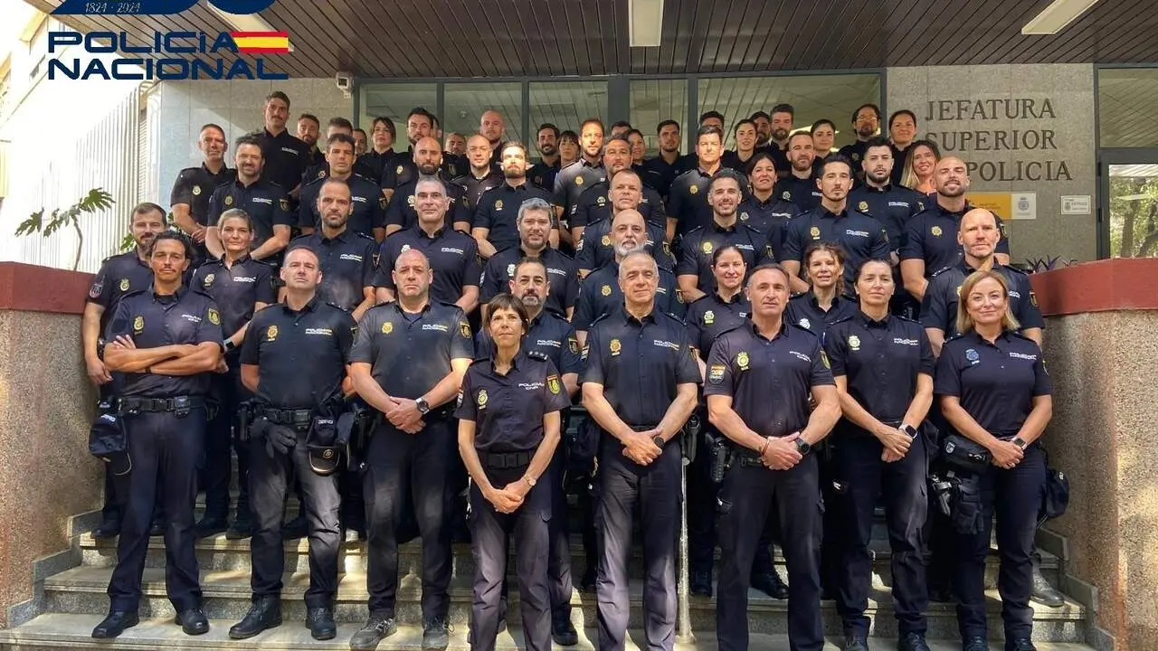  Plantilla de la Polic&iacute;a Nacional de Sevilla. | CNP 
