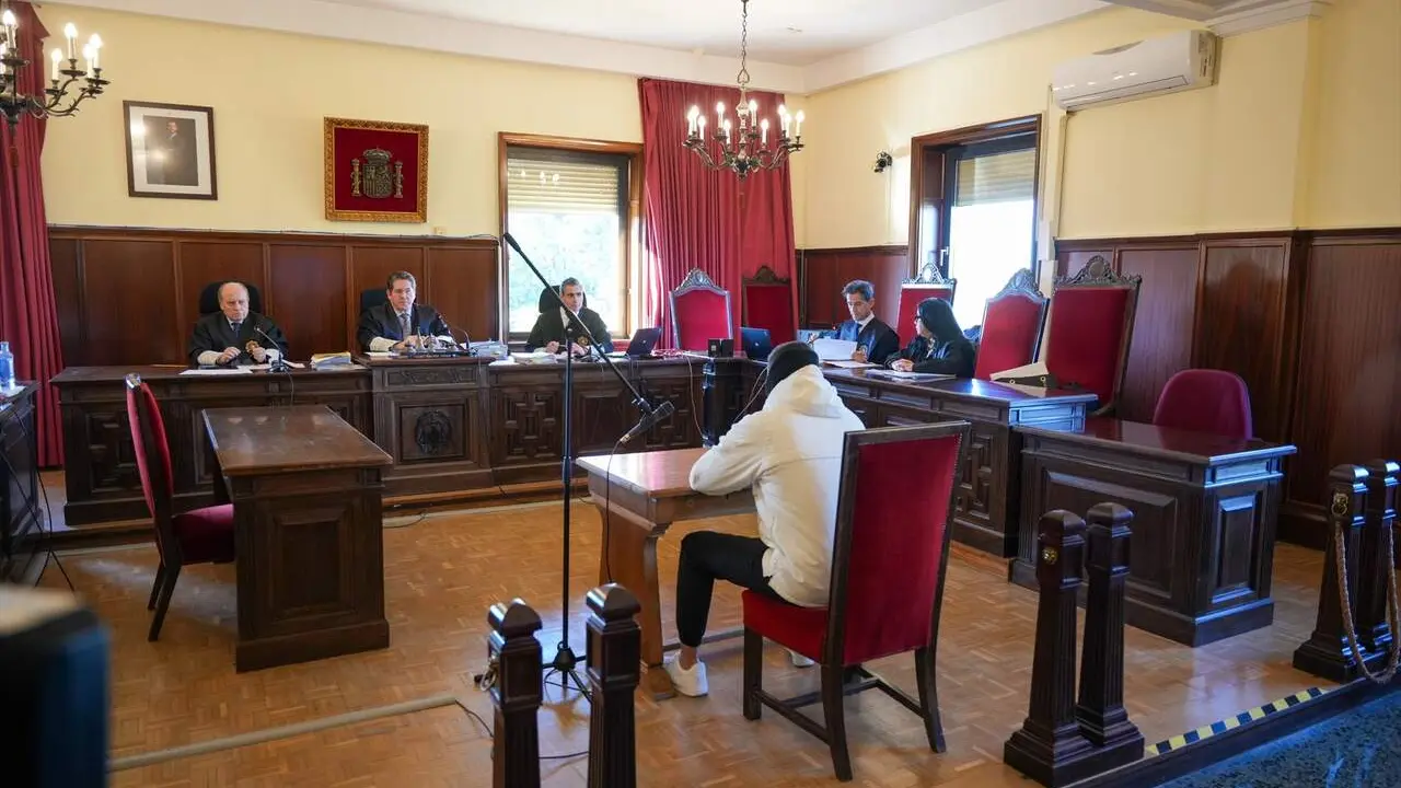 Jos&eacute; Manuel V.V., alias "el Vara" al comparecer en el juicio por el atropello mortal de una beb&eacute; en Castilblanco de los Arroyos |&nbsp;E.P. 