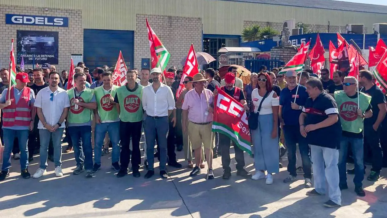  Primera jornada de paros en la planta de Santa B&aacute;rbara en Alcal&aacute; (Sevilla) |&nbsp;CCOO 