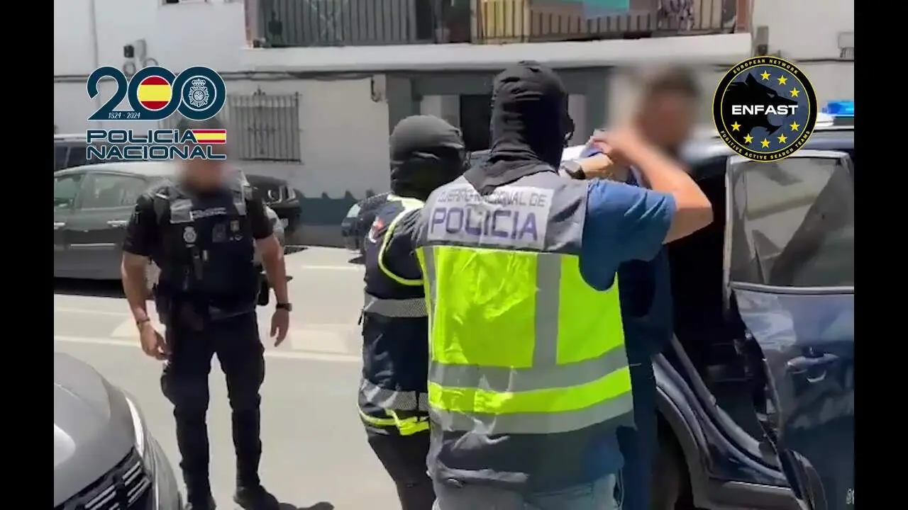  La detenci&oacute;n del fugitivo. | DGPN 