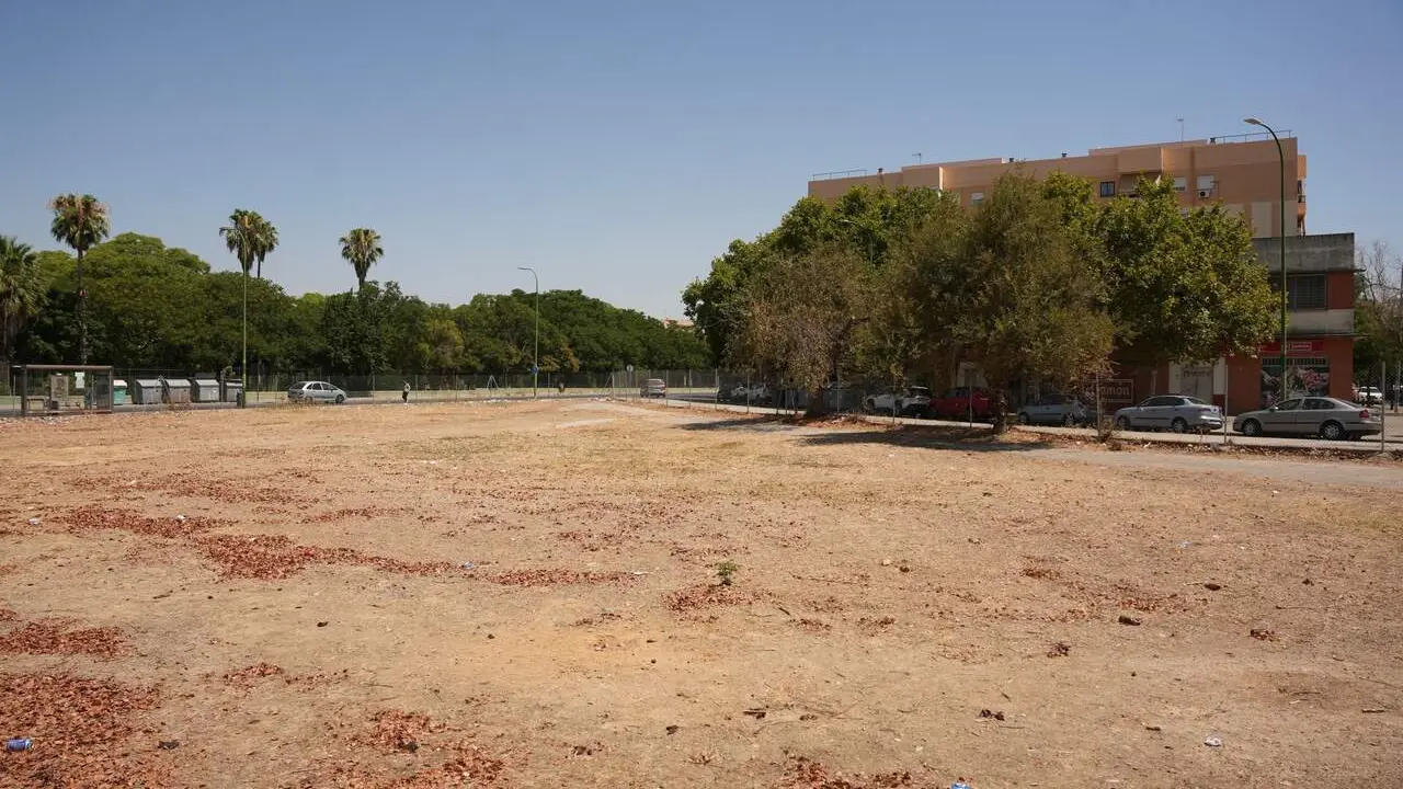 Solar junto al Parque Celestino Mutis donde se levantar&aacute; el centro cultural isl&aacute;mico de Sevilla |&nbsp;E.P. 