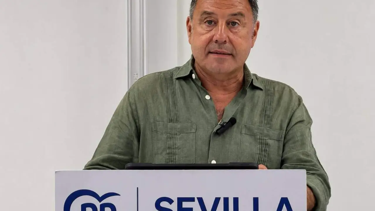  El presidente del Partido Popular de Sevilla, Ricardo S&aacute;nchez en imagen de archivo |&nbsp;PP DE SEVILLA 