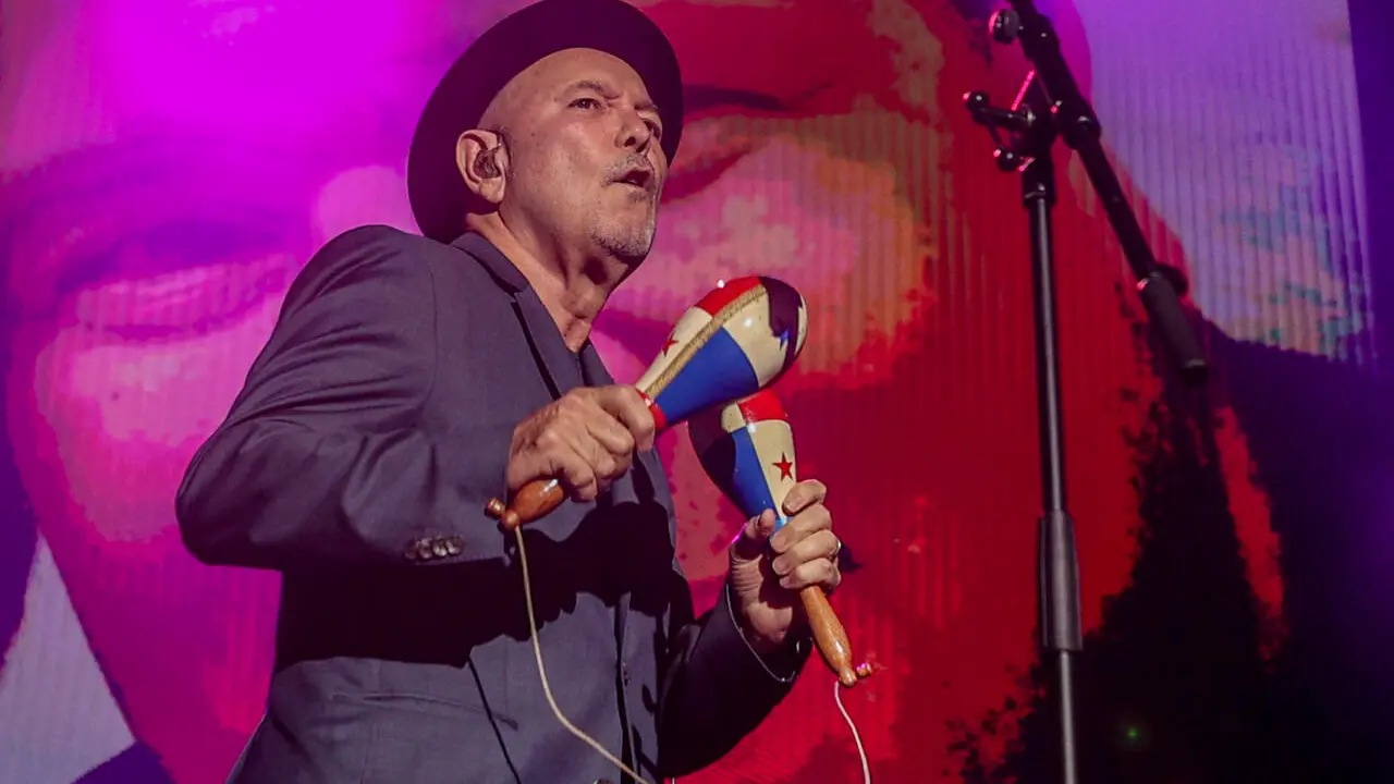  Archivo - El cantante y actor paname&ntilde;o Rub&eacute;n Blades, durante una actuaci&oacute;n en el Festival Noches del Bot&aacute;nico, a 13 de julio de 2023, en Madrid (Espa&ntilde;a) |&nbsp;E.P. 
