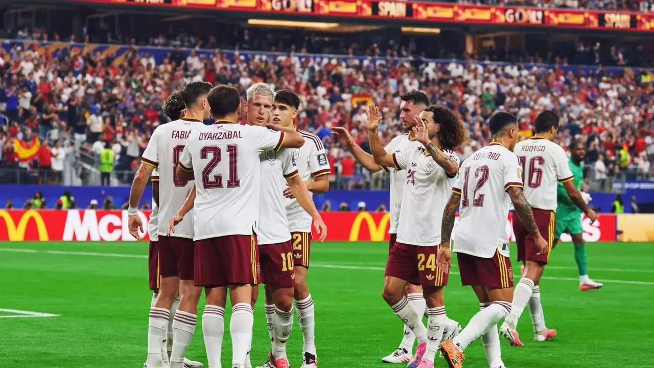  Espa&ntilde;a celebra el pase a la final del Mundial. | archivo 