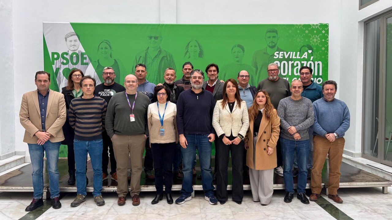 Reunión del PSOE de Sevilla con sindicatos y el comité de empresa de Ayesa. | PSOE SEVILLA