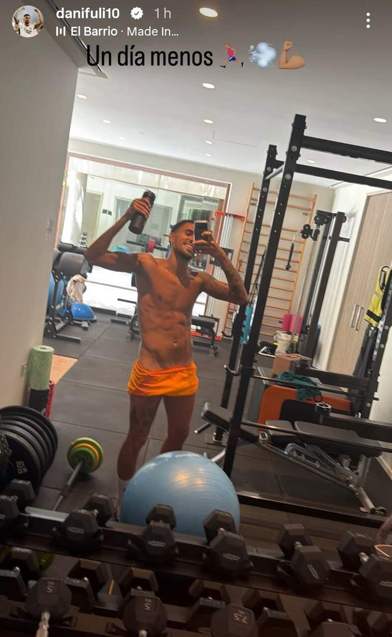Publicación de Dani Ceballos en Instagram. | danifuli10